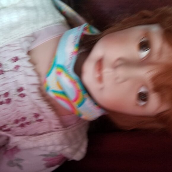 Kid Size Mask w/ Copper/Silver Filters-Rainbows - Picture 3 of 5